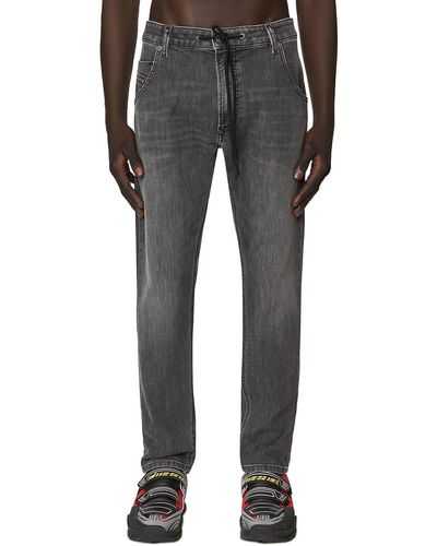 DIESEL Tapered--Jeans Regular Fit JoggJeans - Grau