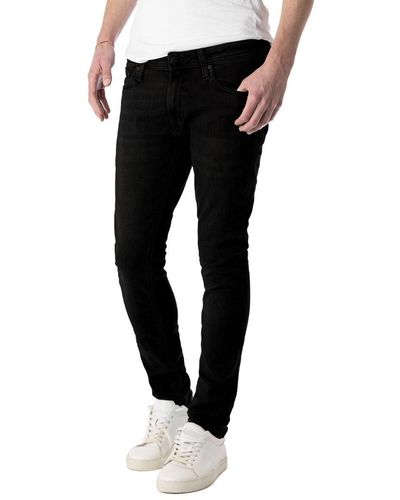 Jack & Jones & -fit- LIAMAM Skinny Stretch Jeans (enger Schnitt) - Schwarz