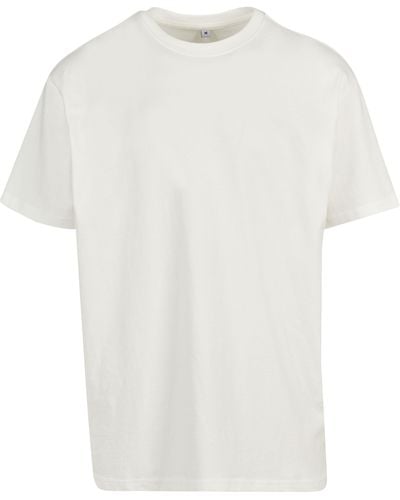Build Your Brand T-Shirt Heavy Oversize Tee - Weiß