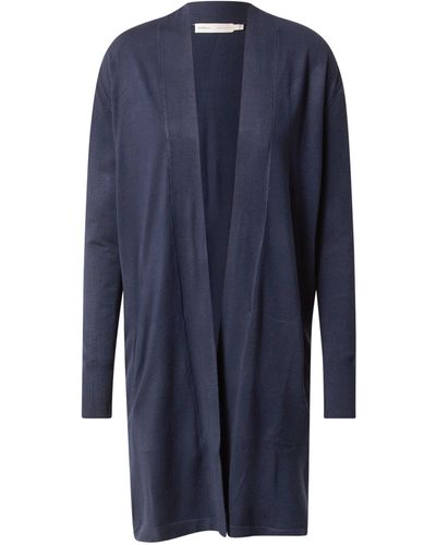 Inwear Strickjacke Renee (1-tlg) Plain/ohne Details - Blau