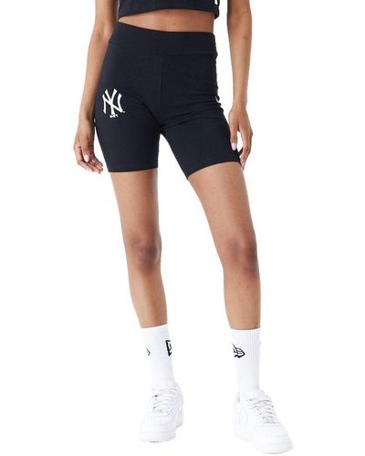 KTZ Era Shorts Cycling New York Yankees - Blau
