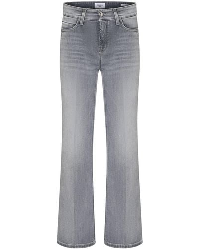 Cambio Schlagjeans Jeans PARIS FLARED Mid Waist - Grau