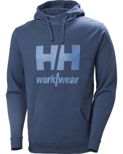 Helly Hansen Kapuzenpullover Classic Logo - Blau