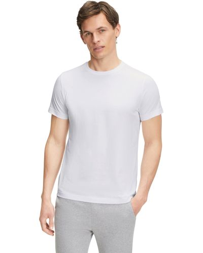 FALKE T-Shirt aus hochwertiger Pima-Baumwolle - Weiß
