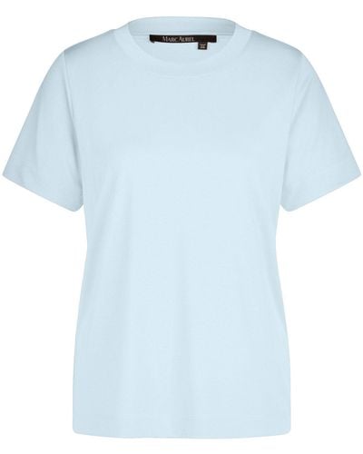 MARC AUREL T-Shirt mit Rundhalsausschnitt - Blau