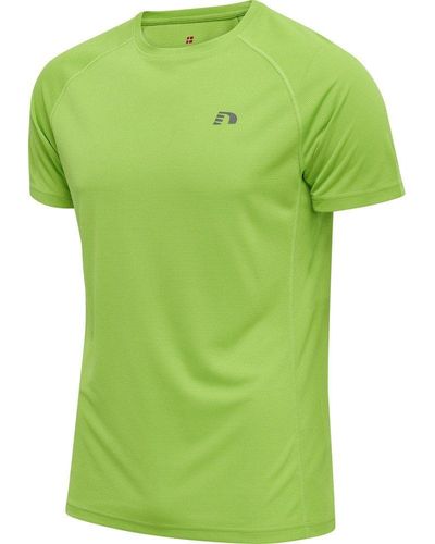 Newline Men' Core Running T-Shirt /S - Grün