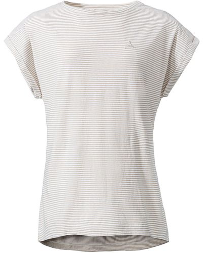 Schoeffel Ö Kurzarmshirt W T Murica Kurzarm-Shirt - Weiß