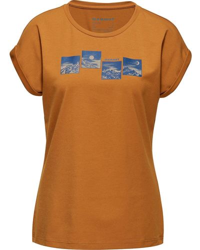 Mammut T- Shirt Day and Night - Orange