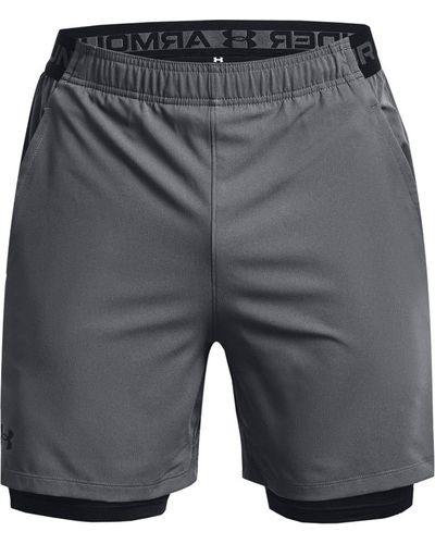 Under Armour ® Shorts UA VANISH WOVEN 2IN1 STS 012 PITCH GRAY - Grau