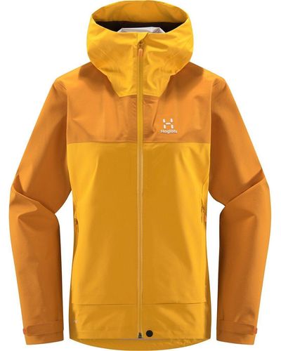 Haglöfs Funktionsjacke Front Proof Jacket Women - Orange
