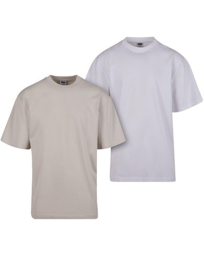 Urban Classics T-Shirt Tall Tee 2-Pack (1-tlg) - Mehrfarbig
