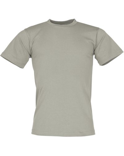 James & Nicholson Rundhalsshirt Round Heavy T-Shirt - Grau