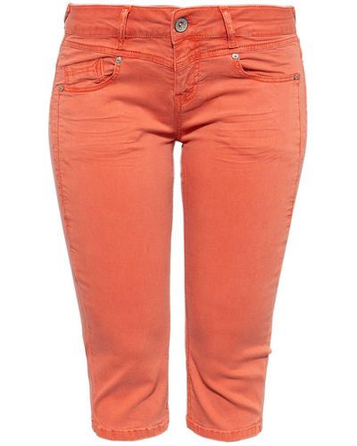 ATT Jeans Caprihose Zoe im 5-Pocket Design - Rot