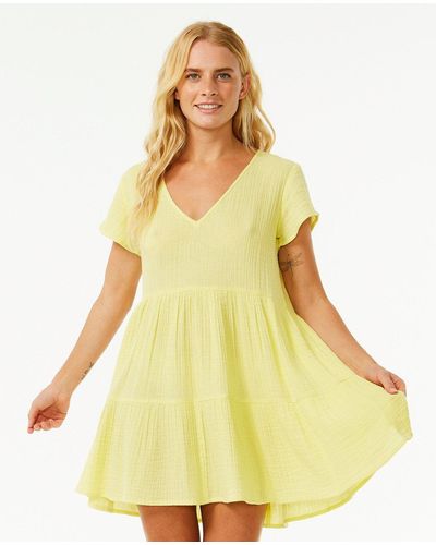 Rip Curl Minikleid Premium Surf Dress - Gelb