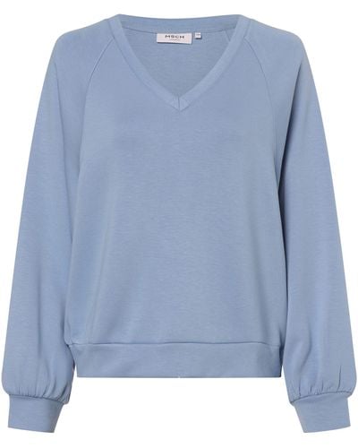 Moss Copenhagen Sweatshirt MSCHNelina - Blau