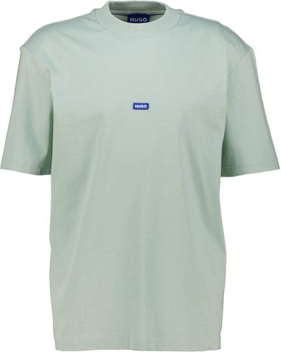 HUGO T-Shirt NIEROS Regular Fit (1-tlg) - Grün