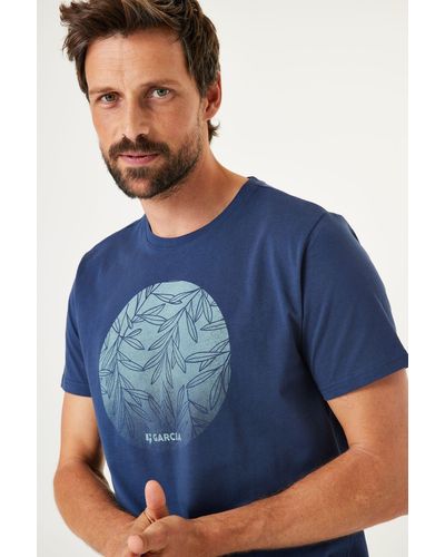 Garcia T-Shirt Regular fit - Blau