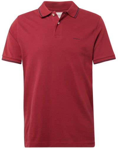 GANT T-Shirt RUGGER (1-tlg) - Rot
