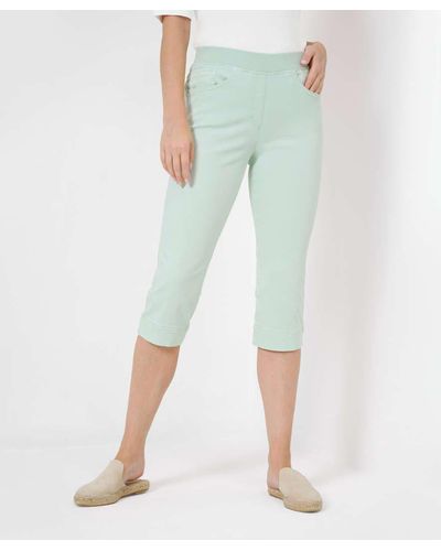 RAPHAELA by BRAX 5-Pocket-Jeans Style PAMINA CAPRI - Grün