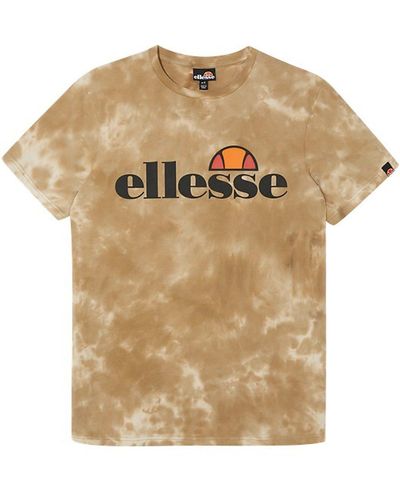 Ellesse T-Shirt Albany Tie Dye (1-tlg) - Natur