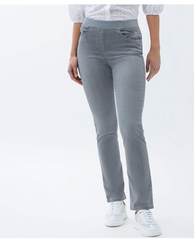 RAPHAELA by BRAX Bequeme Jeans Style PAMINA FUN - Grau