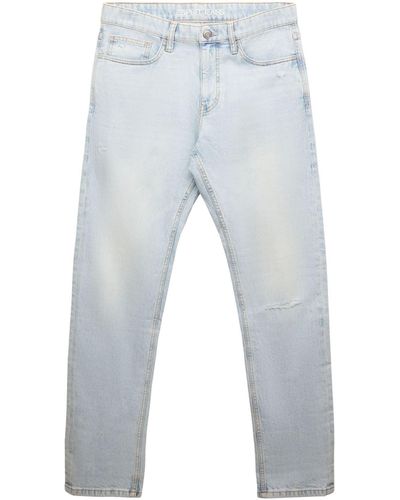 Esprit Slim-fit- Schmale Jeans mit mittlerer Bundhöhe - Blau