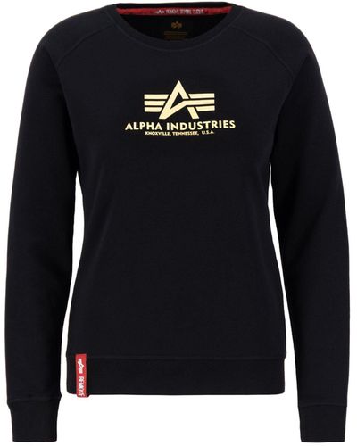 Alpha Industries Sweater Women - Schwarz
