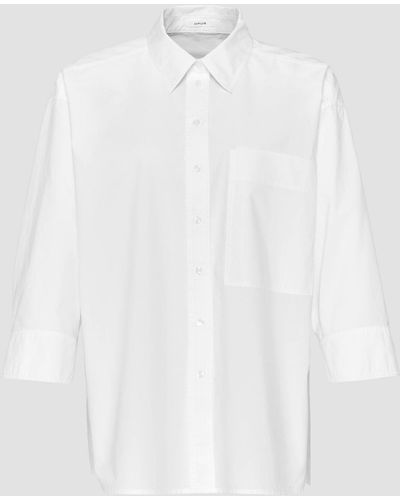 Opus Klassische Bluse 'Fitani' - Weiß