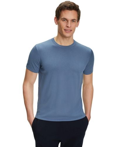 FALKE T-Shirt mit Lyocell - Blau
