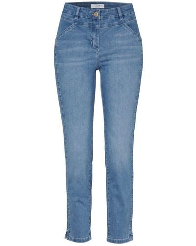 Toni Skinny-fit-Jeans be loved 7/8 - Blau