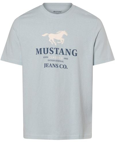 Mustang T-Shirt Style Austin - Grau