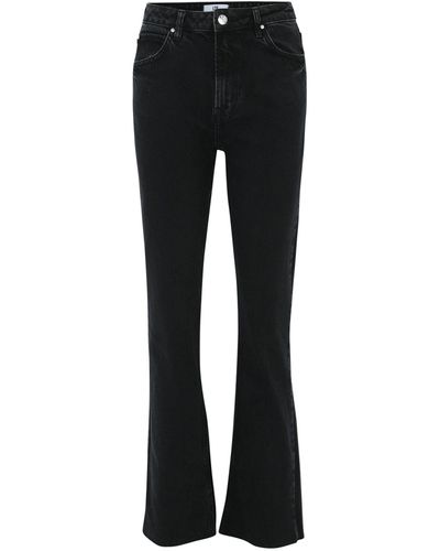 LTB Regular-fit-Jeans BETIANA (1-tlg) Fransen, Plain/ohne Details - Schwarz