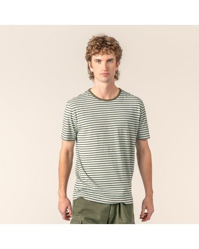 Living Crafts T-Shirt ROCCO GOTS zertifiziert - Grün