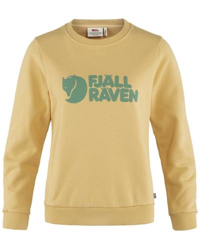Fjallraven Sweatshirt Logo Sweater - Gelb