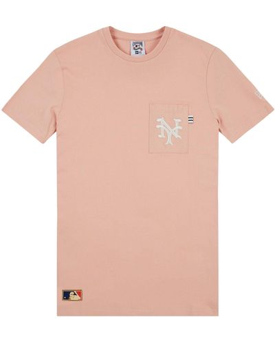 KTZ Era T-Shirt New York Giants Vintage (1-tlg) - Pink