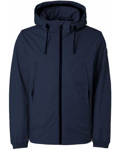 No Excess Outdoorjacke Jacket Mid Long Hooded - Blau