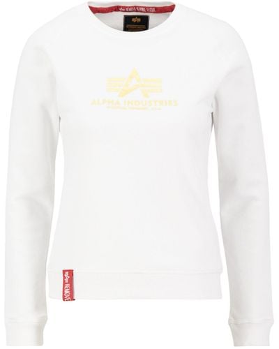Alpha Industries Sweater Women - Weiß