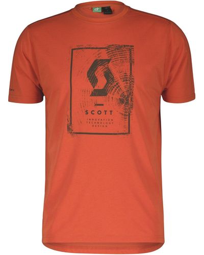 Scott Kurzarmhemd SCO Shirt M's Defined DRI SS - Orange