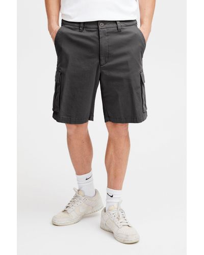 Solid Cargoshorts SDJoe Cargo elastische Shorts mit Taschen - Schwarz