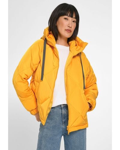 Basler Steppjacke Jacket wasserabweisend - Gelb
