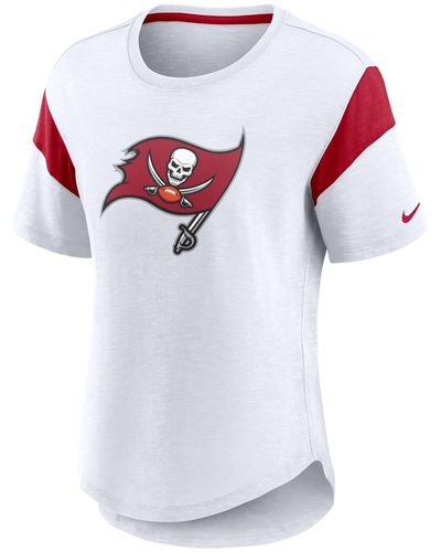 Nike Shirttop NFL Slub Fashion Tampa Bay Buccaneers - Weiß