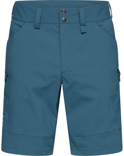 Haglöfs Trekkingshorts Mid Standard Shorts - Blau