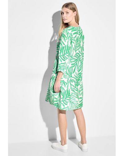 Cecil Blusenkleid im Tunika-Style - Grün