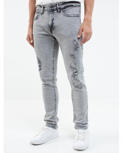 Big Star Fit-Jeans TERRY TAPERED (1-tlg) - Grau