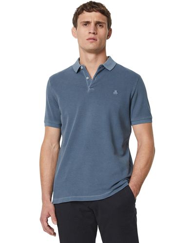 Marc O' Polo Poloshirt Zuverlässig und immer im Trend - Blau