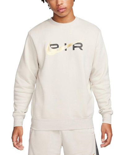 Nike Sportswear Air Fleece-Sweatshirt - Weiß