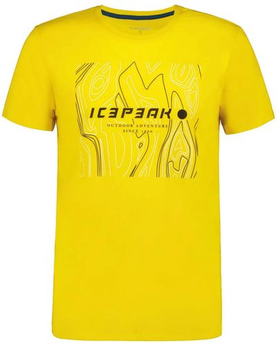 Icepeak T-Shirt Belding - Gelb