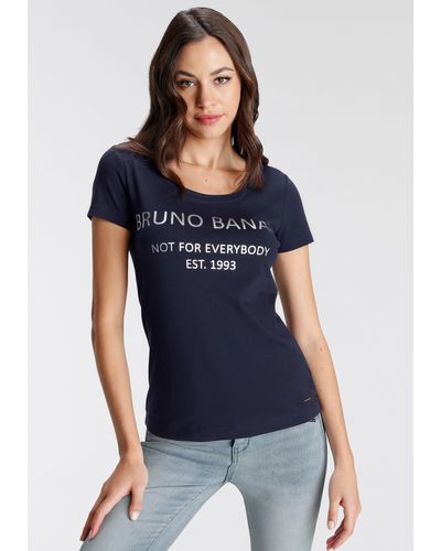 Bruno Banani T-Shirt 65% | und – Lyst Damen Online-Schlussverkauf Bis zu DE | Rabatt Polos für