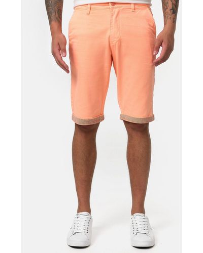 Tazzio Chinoshorts A206 Chino Shorts Hose - Orange