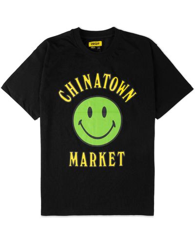 Market Smiley Multi T-Shirt default - Grün